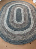 Braided Rug 9x12 Grandma's Gray