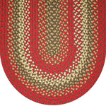 813 Christmas Red Basket Weave