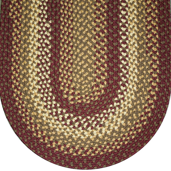 836 Burgundy Basket Weave