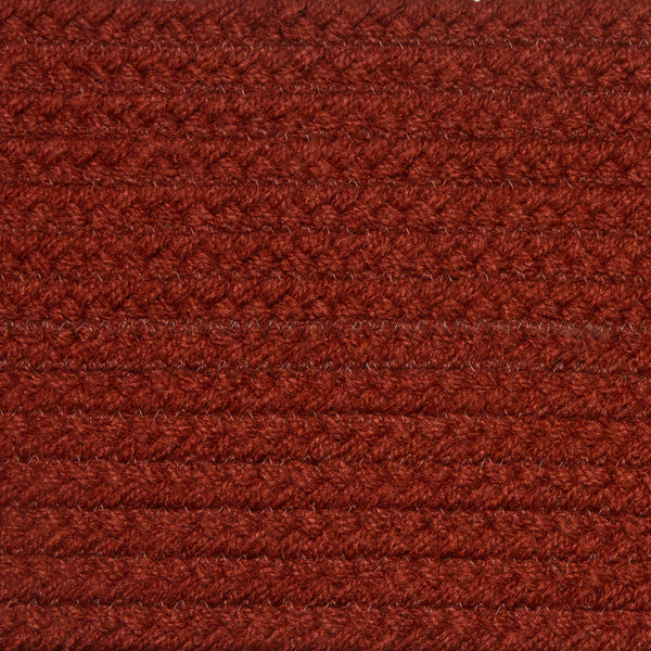 Braided Rugs Rust 109 Rust – Colonial Braided Rugs