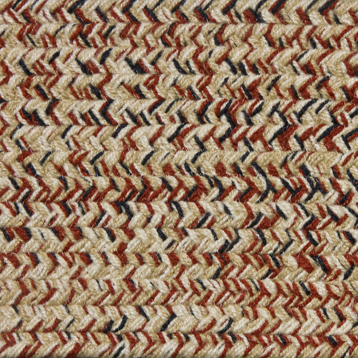 428 Navy, Rust, Beige, Cream – Colonial Braided Rugs
